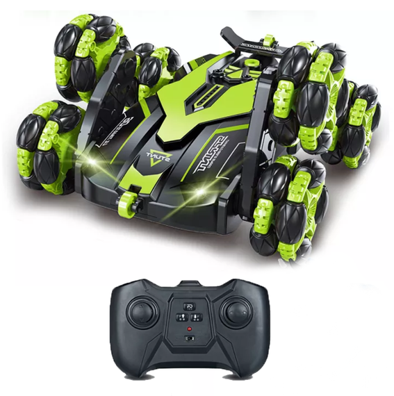 Трюковая Машинка Перевертыш 6 Колёс с Вращением на 360° + LED Подсветка + Демо Режим Скоростная Дрифтующая Машинка на Аккумуляторе