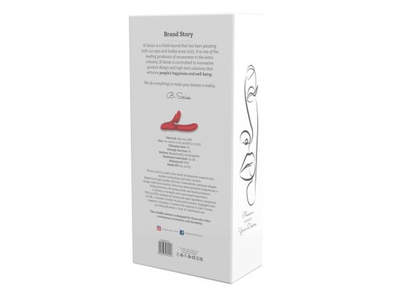 Вибратор для двойной стимуляции Silicone Vibrator 7 Powerful Modes Sex Aura | Зображення 5