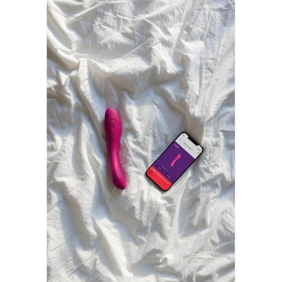 Вібратор для точки G Rave 2 We-Vibe, силіконовий, рожевий, 19.3 х 3 см Sex Aura | Зображення 8