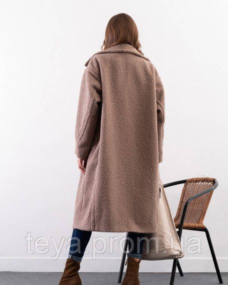Пальто цвет бежевый размеры S, M, L, XL FI_009023 | Зображення 2