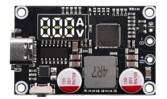 Контроллер заряда / BMS з QC для 2S-6S 45W Li-ion USB Type-C IP2326 PD3.0 Li-Ion, LiFePo4 | Зображення 1