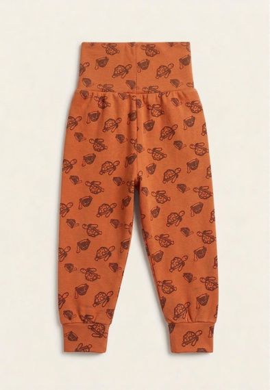 Дитячі трикотажні штани для хлопчика Green Cotton 86 см Коричневі (251112118) | Зображення 1