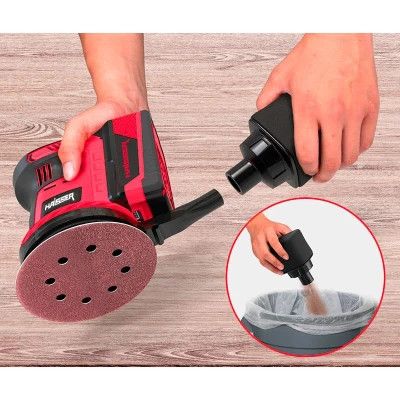 Шлифовальная машина HAISSER RO-118BS (без АКБ и ЗУ) (130409) | Зображення 2