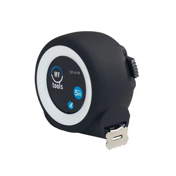 Рулетка измерительная MyTools Black Edition 5м х 19мм (121-5-19)