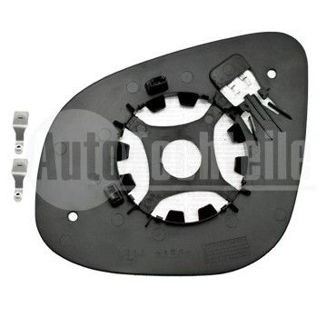 Вставка зеркала с подогревом правая Renault Kangoo 08-, AutoTechteile, 503 0090, 6482698