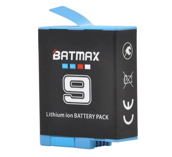 Аккумулятор Batmax 1780mAh для экшн камер GoPro Hero 9 / Hero 10 / Hero 11 (аналог SPBL1B / AHDBT-901) | Зображення 1