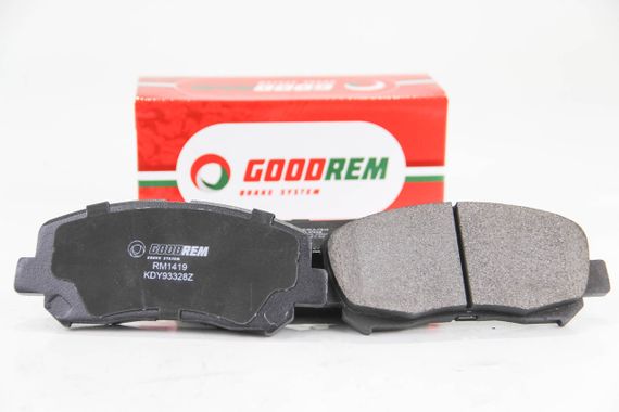 Колодки передні гальмівні Mazda CX-5 11- Akebono, GOODREM (RM1419) | Зображення 1