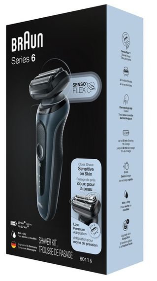 Електробритва Braun Series 6 61-N1000s Black/Black | Зображення 7