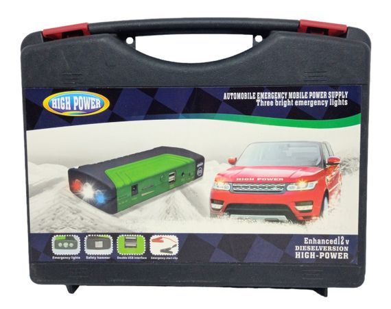 Пускозарядное автомобильное устройство 50800 mAh для авто с аккумулятором мощный павербанк повербанк Power | Зображення 5
