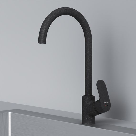Змішувач для кухні AM.PM Like чорний F80E07122 | Зображення 6