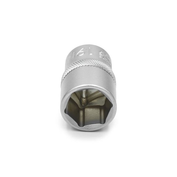 Головка торцева шестигранна, 1/2IN, коротка, SW19, RED STRIPE | Зображення 1