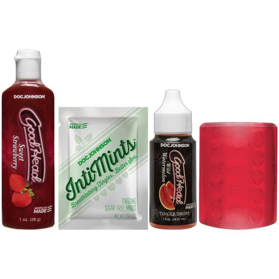 Набір для мінету Doc Johnson GoodHead Fundamentals Kit Sex Aura