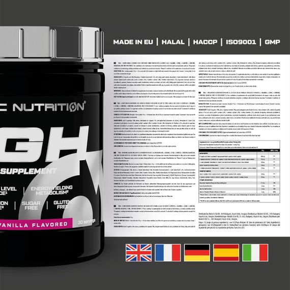 Тестостеровый бустер Scitec Nutrition T/GH 300 g (Cherry-vanilla) | Зображення 1