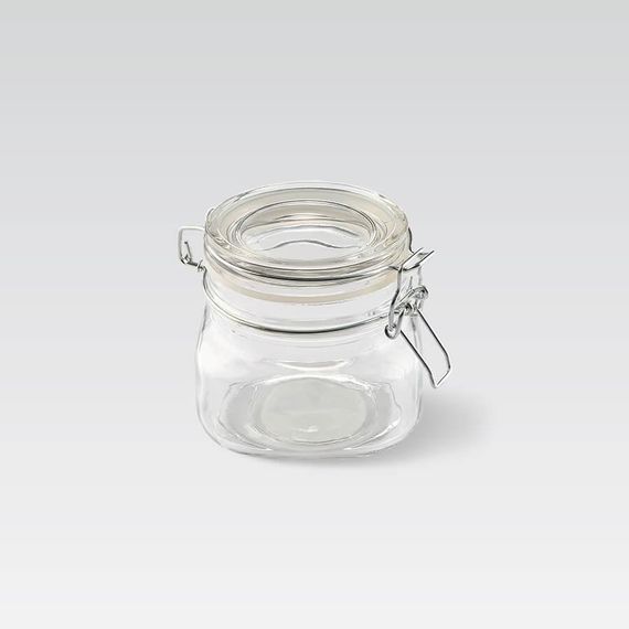Скляна банка з кришкою-затискачем 0.5 л Maestro MR-5001-05 герметична для продуктів | Зображення 2