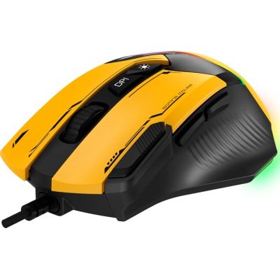 Мышка GamePro GM300Y USB Yellow/Black (GM300Y) | Зображення 8