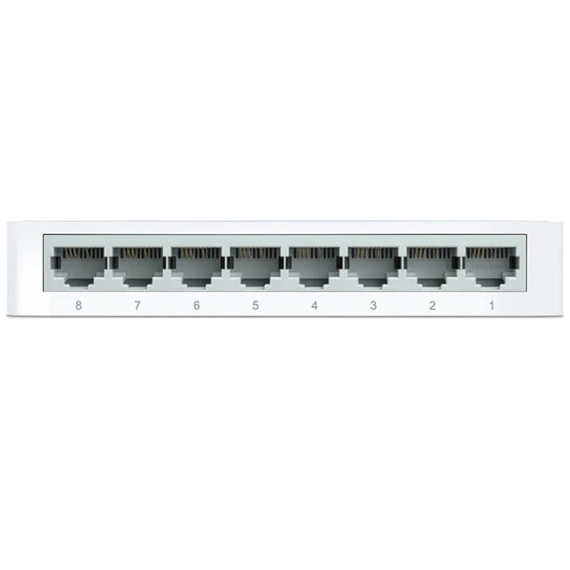 TP-LINK TL-SF1008D 8-портовий 10/100 Мбіт/с настільний комутатор | Зображення 2