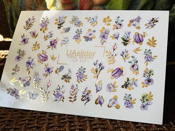 Фольгированый слайдер UAslider CF 117 на водяной основе (7x10см) | Зображення 6