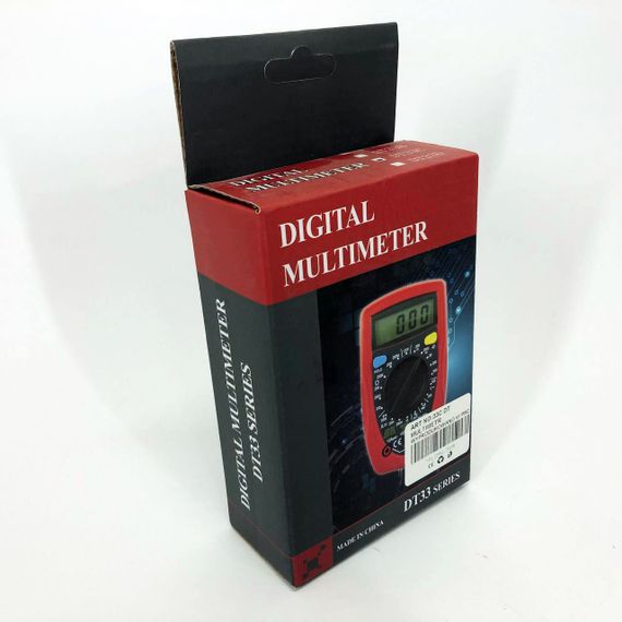 Качественный мультиметр 33 C DT DIGITAL, Мультиметр с защитой, SH-174 Тестеры электроизмерительные | Зображення 2