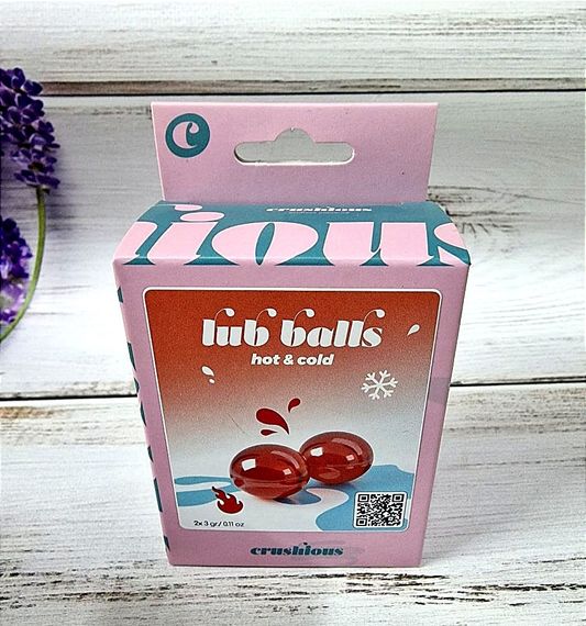 Вибухові збуджуючі кульки з ефектом холоду та тепла Balls lub Hot&cold Sex Aura | Зображення 5
