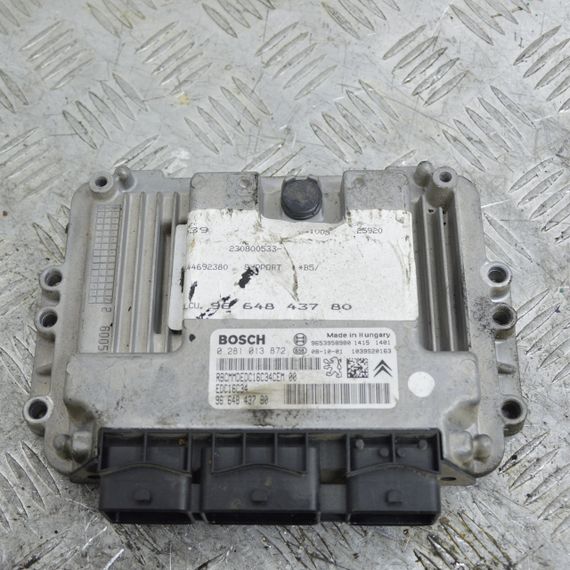 Блок керування двигуном 1.6 HDI Citroen Berlingo B9 2008-2024 Комп'ютер ЕБУ мотора Сітроен Берлінго б9 9664843780