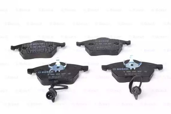 Колодки гальмівні дискові AUDI 100 (44, 44Q, C3, 4A, C4) передн.  BOSCH (0986460937) | Зображення 5