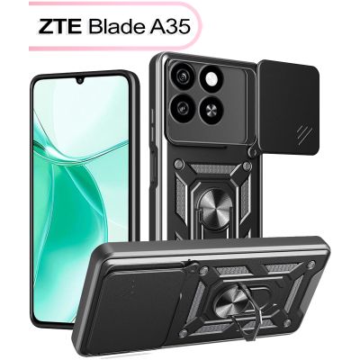 Чехол для мобильного телефона BeCover Military ZTE Blade A35 Black (713549)