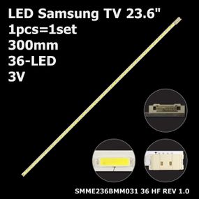 LED підсвітка Samsung TV 23.6" 300mm 36-led SMME236BMM031 LM41-00086E CY-MH236BGLV2V CY-PK236BNLV3H 1шт.