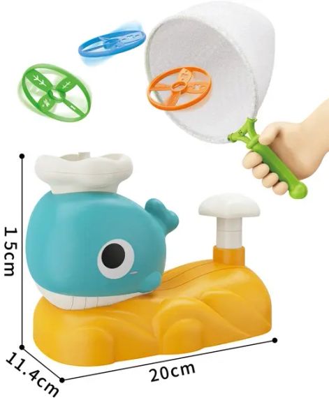 Інтерактивна дитяча іграшка літаюча тарілка фрісбі Small Whale | Зображення 4