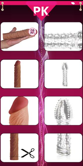 Насадка на член - Pleasure X-Tender Penis Sleeve Add 2" Flesh sexstyle | Зображення 3