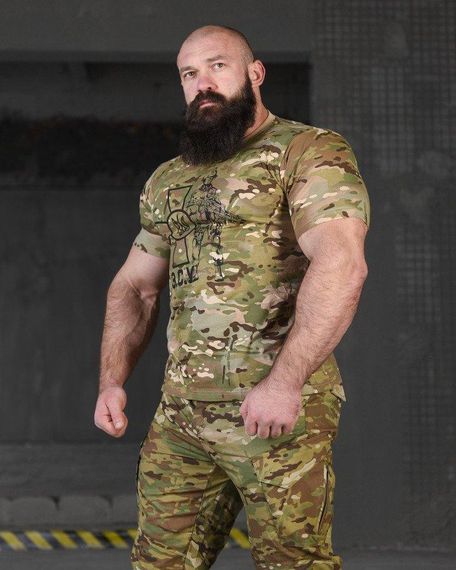 Футболка ЗСУ мультикам fighter ВТ7753 | Зображення 1