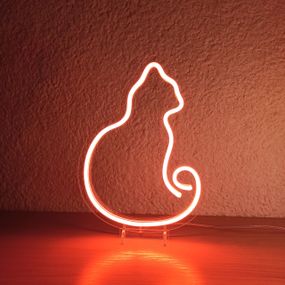 Неоновий світильник Кіт 213х285 acr-n000036