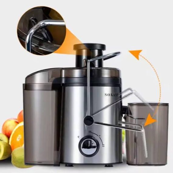 Соковыжималка с 2 скоростями и мерной чашей 450мл 500 Вт SOKANY SK-JB-175