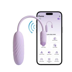 Виброяйце Svakom Plume Pastel Lilac Sex Aura