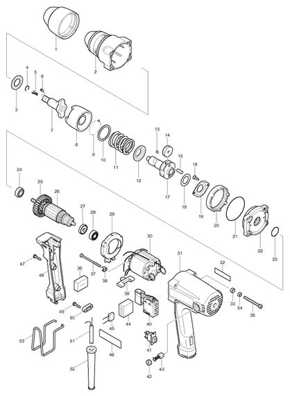 Гайкокрут мережевий Makita TW0200 (200 Нм, 1/2", 380 Вт) | Зображення 7