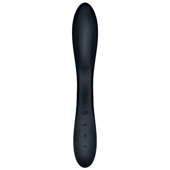 Вібратор із перлинною стимуляцією точки G Satisfyer Rrrolling Explosion Black | Зображення 3
