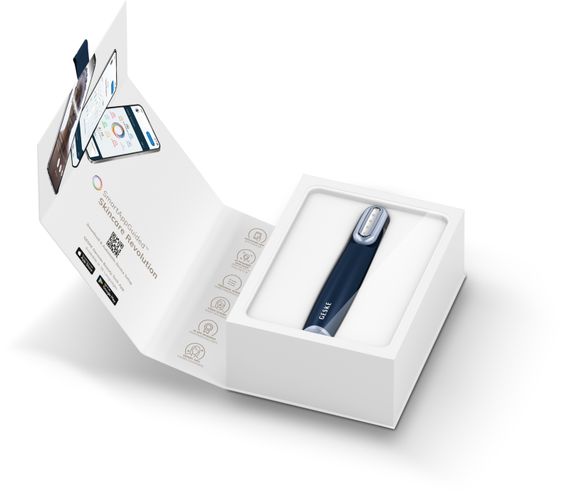 Пристрій для зміцнення і тонізації шкіри обличчя з поворотною головкою GESKE Skin Firming Wand 7в1 midnight | Зображення 8