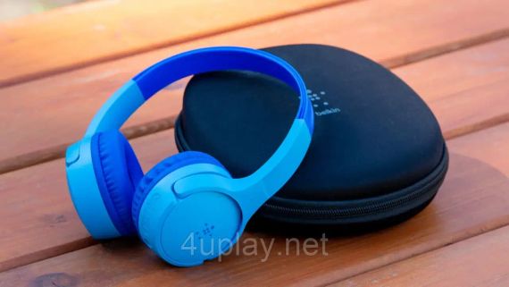 Детские беспроводные наушники с микрофоном Belkin SoundForm Mini Kids Bluetooth Wireless Headphones | Зображення 8