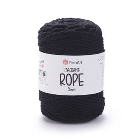 Пряжа YarnArt Macrame Rope 5 мм 750 бавовняний шнур для макраме, панно та кашпо