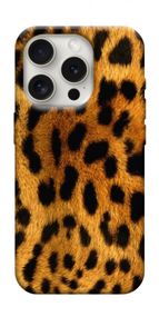 Чохол з картинкою Леопардовий принт для Apple iPhone 16 Pro (6.3")