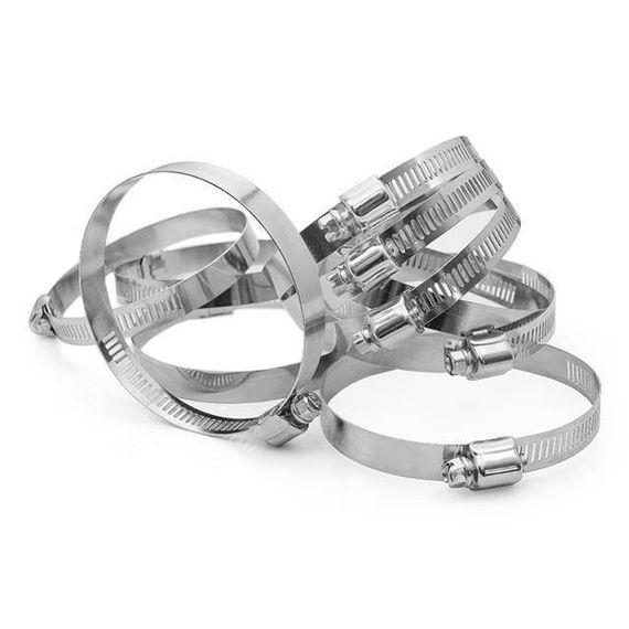 Хомут сталевий оцинкований 12.7 мм, D 65-89 мм INTERTOOL TC-0165 | Зображення 1