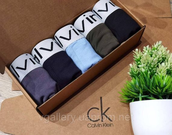 Подарочный набор трусов в коробке Calvin Klein - цена указана поштучно! | Зображення 7