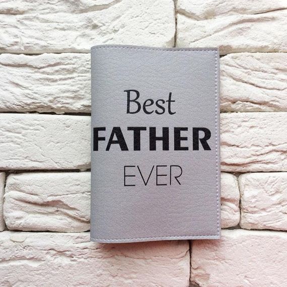Обкладинка для паспорта Best ever father | Зображення 1