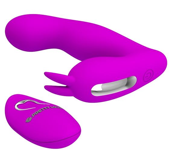 Мультифункціональний вібростимулятор на пульті управління Pretty Love Josephine Violet, BI - 014843W sexstyle | Зображення 4