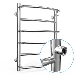 Водяна рушникосушарка Laris Євромікс П6 450 х 600 б/п 1/2" мц 500