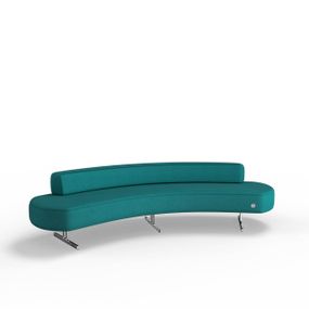 Трехместный диван FLEX 30 Ткань Аквамарин