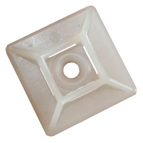 Майданчик для стяжки пiд саморiз 29х29 білий Ny95506173