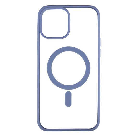 Чохол TPU Color with Magsafe для iPhone 12 Pro Max Колір 08, Dark Синій | Зображення 4