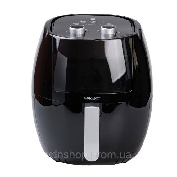 Аерофритюрниця Sokany SK-8013 на 8 літрів 1800 Вт чорна | Зображення 1