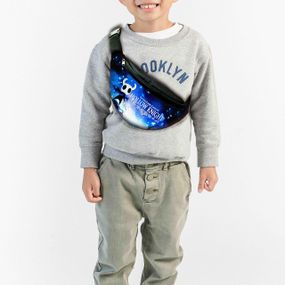 Сумка-бананка  "Hollow Knight" з принтом, 32х15см, дитяча, молодіжна (00099)