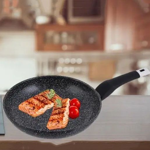 Сковорода для кухаря UNIQUE UN-5135 24 см, Сковорода надовго для газової плити QB-59 | Зображення 3